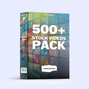 500+ STOCK VIDEOS PACK